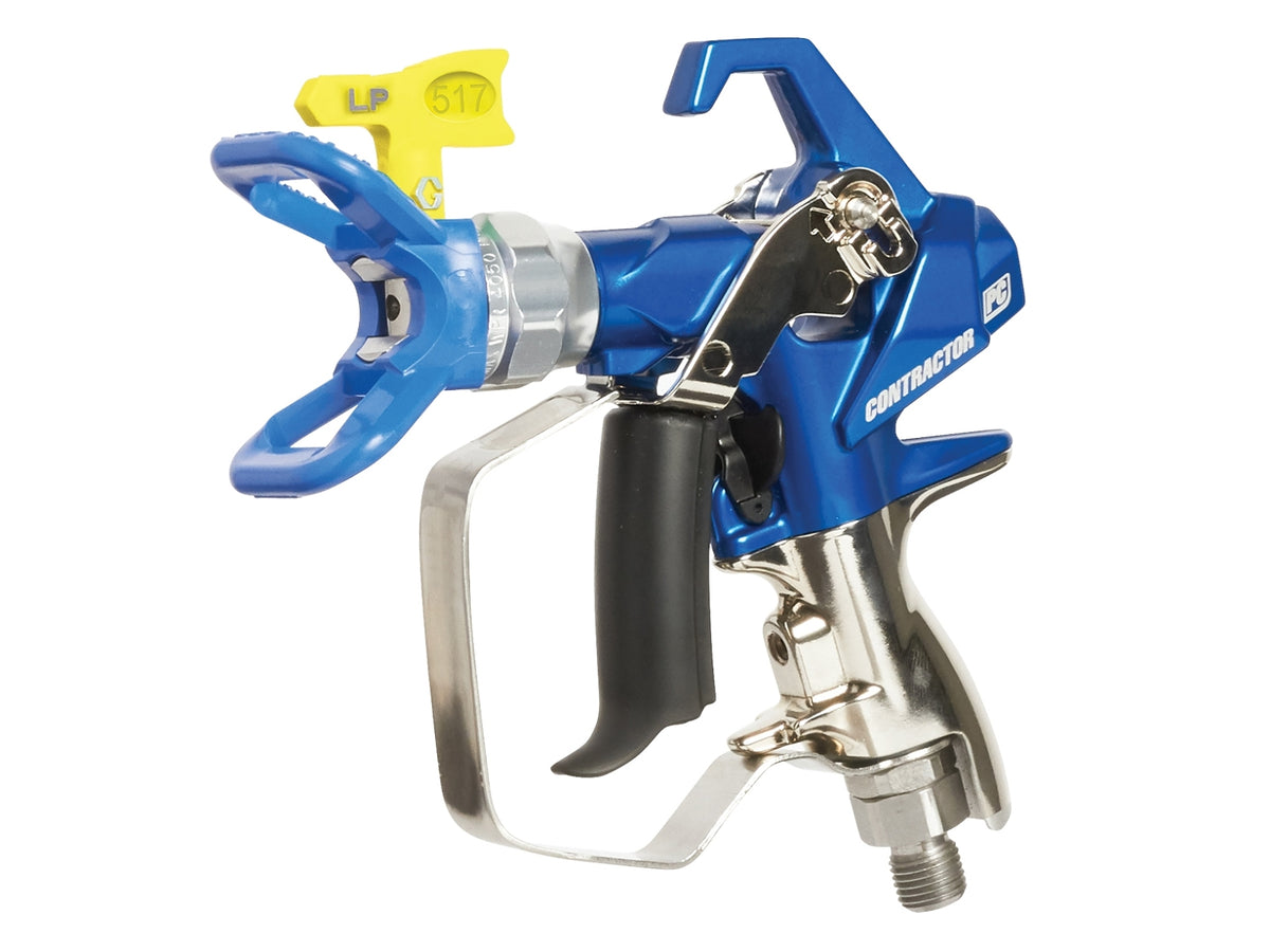 Graco Contractor PC Compact Spray Gun with RAC X LP 517 SwitchTip, part number 19Y350