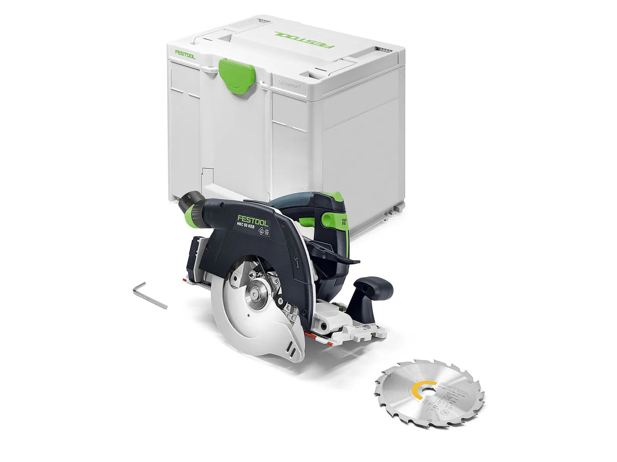 Festool Cordless Carpentry Saw HKC 55 KEB-F-Basic, order number 578303
