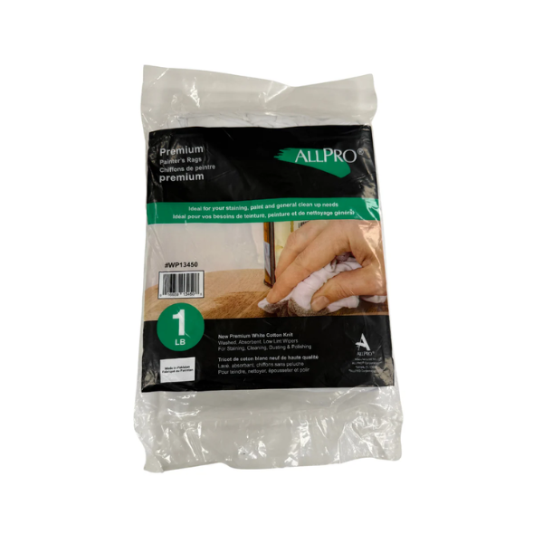 Allpro White Rags
