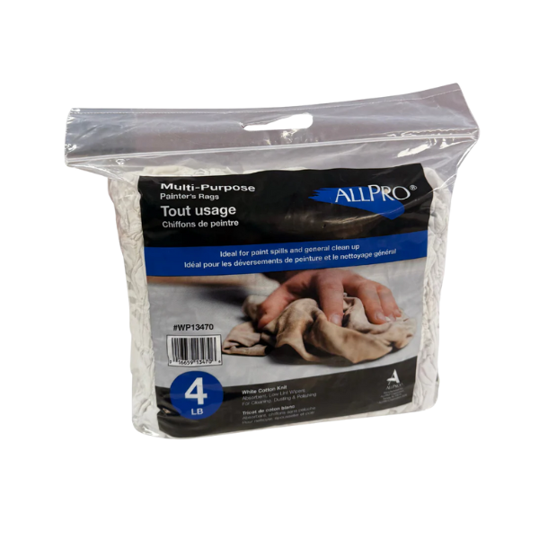 Allpro White Rags