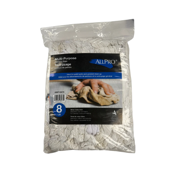 Allpro White Rags