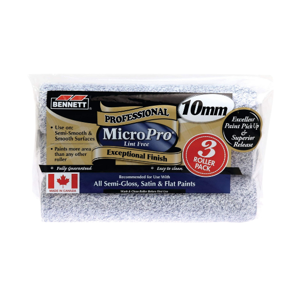 Bennett Microfibre Roller 3 Pack
