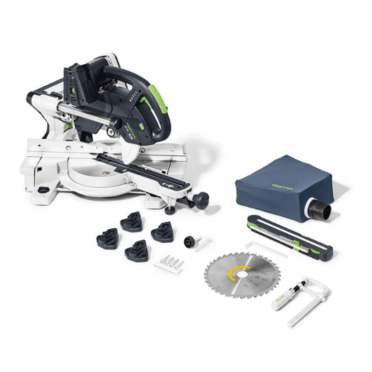 Festool, Cordless Sliding Compound Miter Saw KSC 60 EB-Basic KAPEX, 576848