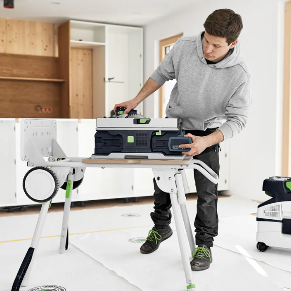 Festool, Cordless Table Saw with Energy Set, CSC SYS 50 EBI-Plus, 577378