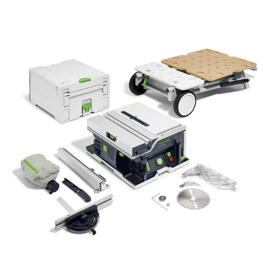 Festool, Cordless Table Saw CSC SYS 50 EB-Basic-Set with Underframe UG, 577372