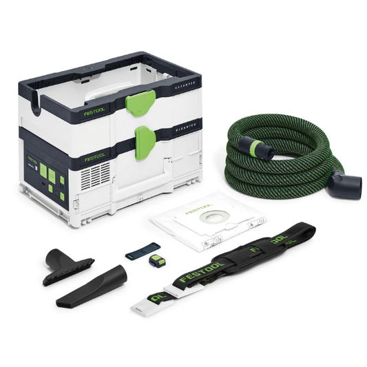 Festool, Cordless Mobile Dust Extractor CTC SYS I HEPA-Basic CLEANTEC, 576941