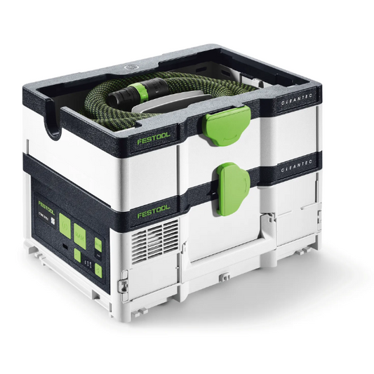 Festool, Cordless Mobile Dust Extractor CTC SYS I HEPA-Plus CLEANTEC with Energy Set, 577390