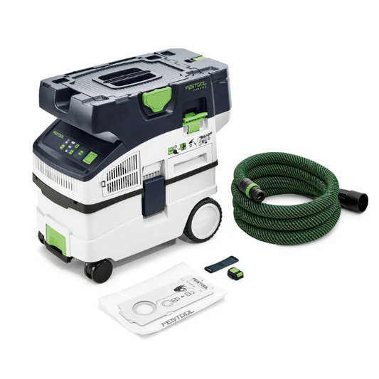 Festool, Cordless Mobile Dust Extractor CTC MIDI I HEPA-Basic CLEANTEC, 577069