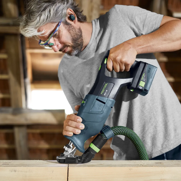Festool, Cordless Reciprocating Saw with Battery Pack, RSC 18 5,0 EB-Plus, 576951