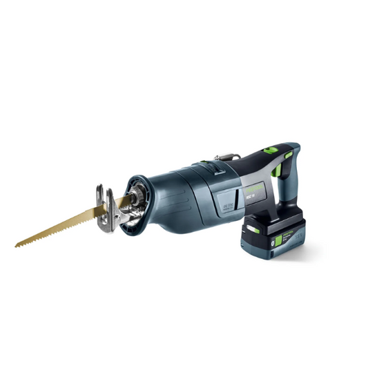 Festool, Cordless Reciprocating Saw with Battery Pack, RSC 18 5,0 EB-Plus, 576951