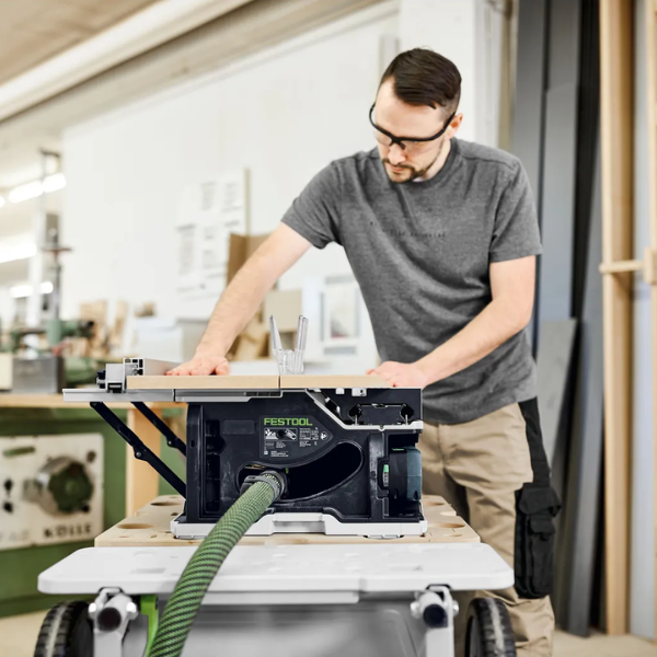 Festool, Cordless Table Saw CSC SYS 50 EBI-Set with Energy Set & Underframe UG, 577383