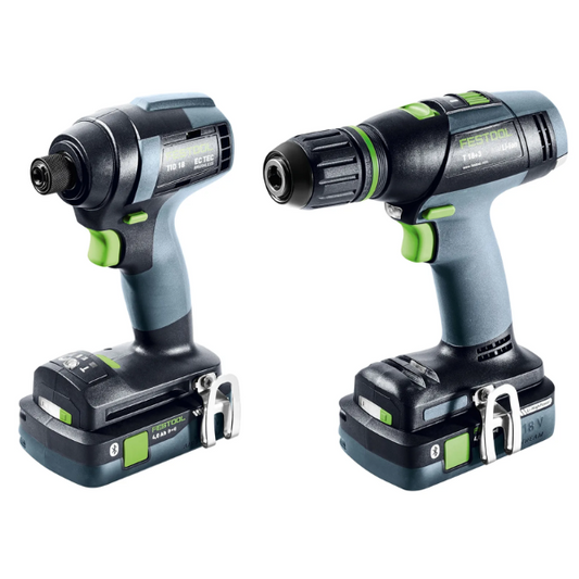 Festool, Impact Driver and Drill Set TID18 HPC 4,0I-Set T18, 577615