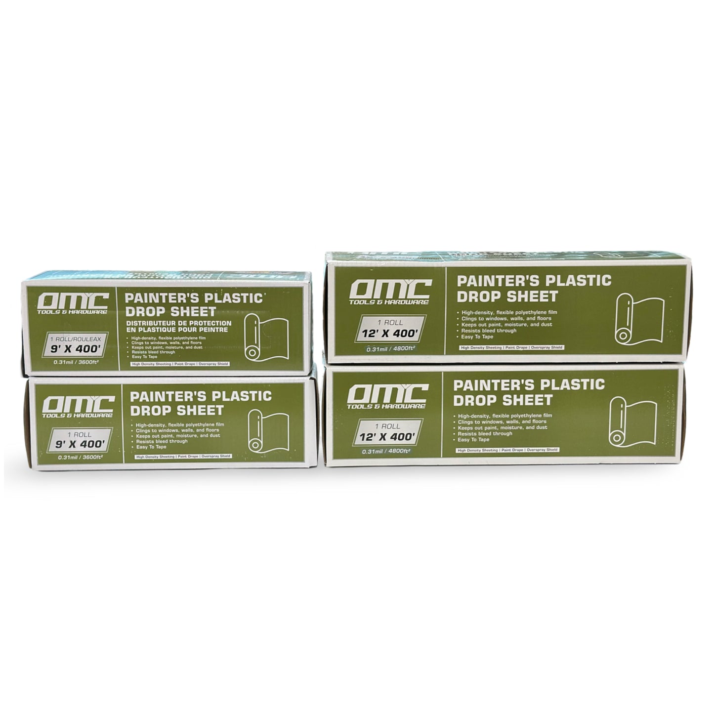 OMC Painter’s Plastic Drop Sheet