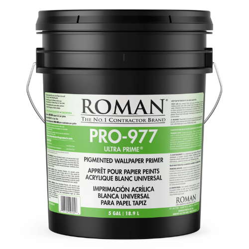 Roman PRO-977 Ultra Prime Wallpaper Primer | Acrylic Wallcovering Primer