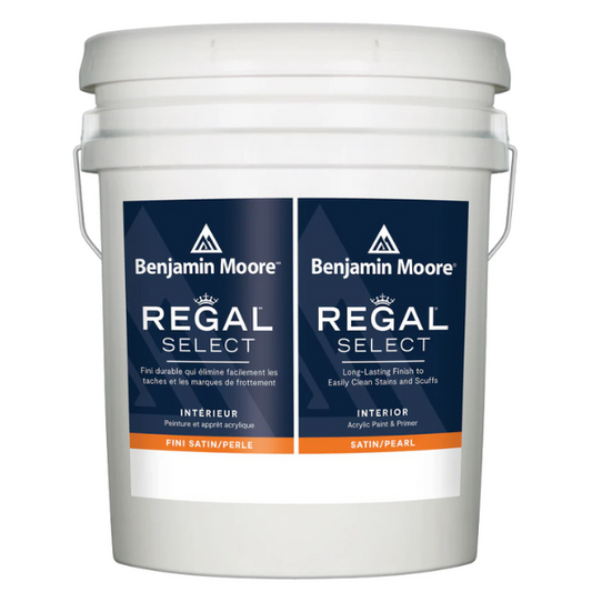 REGAL Select Waterborne Interior Paint - Satin/Pearl F550