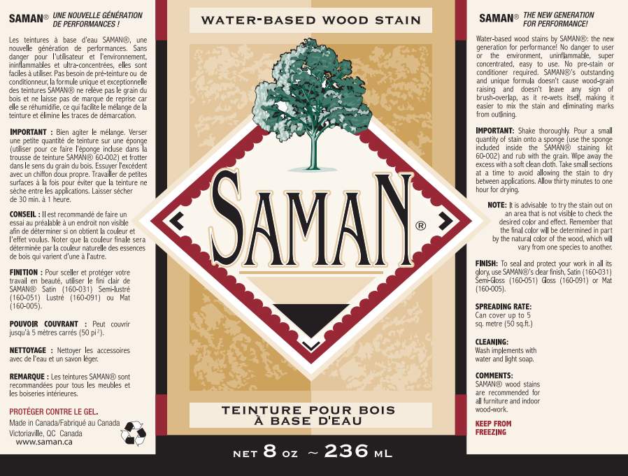 Saman Water-Based Wood Stain  - TEW (116)