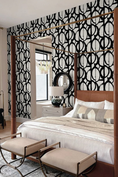 Seabrook Designs TH91710 Wallpaper – Silhouette | Contemporary Abstract Type II Vinyl Wallcovering