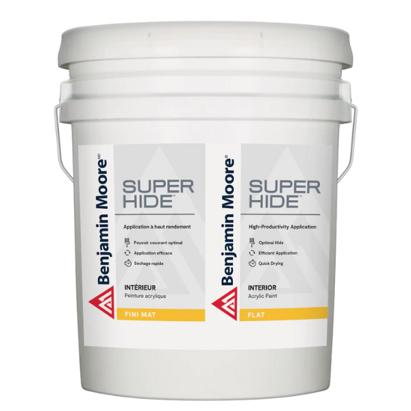 Super Hide Flat Low VOC White / Black / Base 7 (Tintable Color)