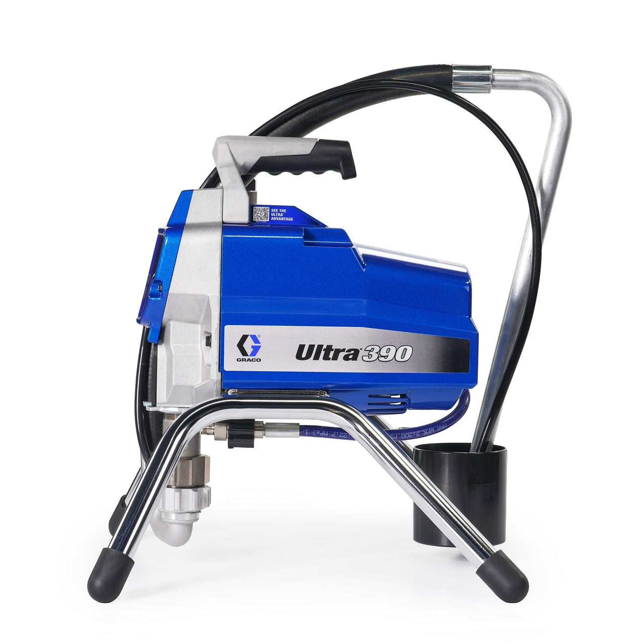 Graco Ultra 390 Electric Airless Sprayer, Stand, 25F501