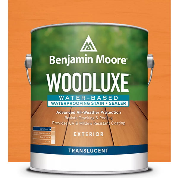 Woodluxe Water - Based Waterproofing Stain + Sealer, Translucent, K691