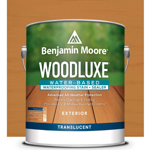 Woodluxe Water - Based Waterproofing Stain + Sealer, Translucent, K691