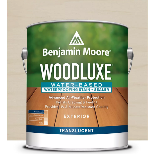 Woodluxe Water - Based Waterproofing Stain + Sealer, Translucent, K691
