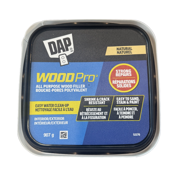WoodPro All Purpose Wood Filler – Natural Color, 907g
