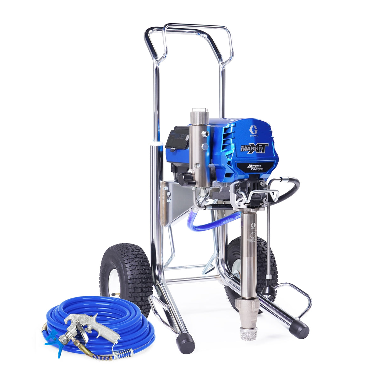 Graco Mark IV XT HD 3-in-1 Standard Series Electric Airless Sprayer, Hi-Boy, 19F549