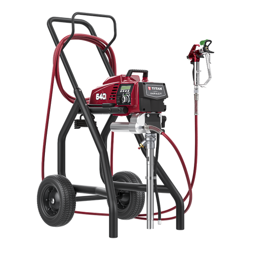 Titan Impact 640i IntelliSync airless paint sprayer, Skid configuration, part 2419187
