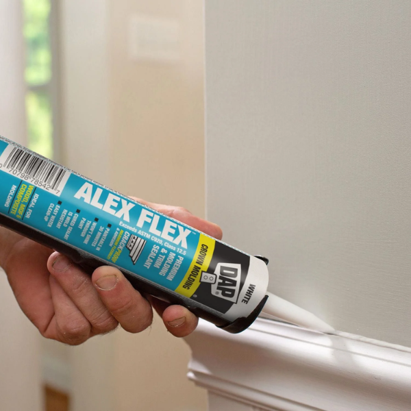 DAP Alex Flex Premium Acrylic Caulking Sealant – 300ml – White