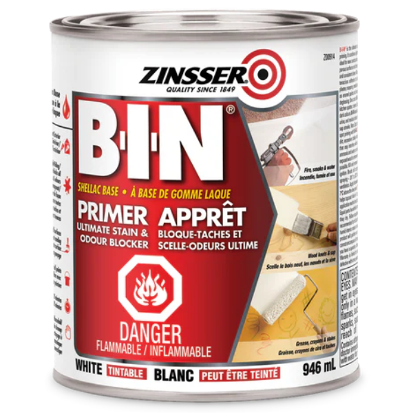 B-I-N® Shellac Base White Primer