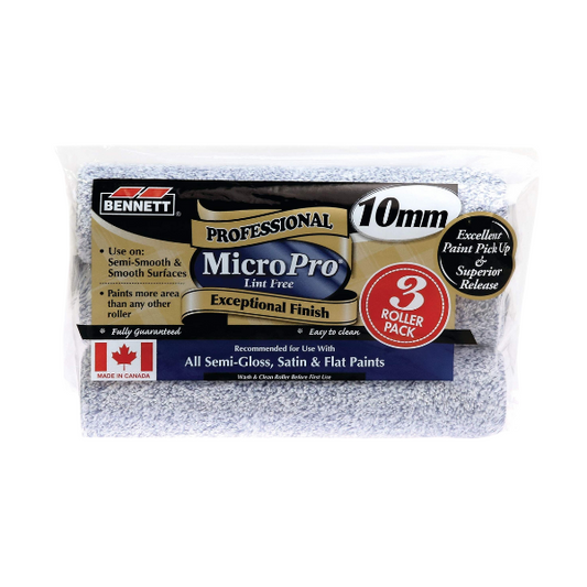 Bennett Microfibre Roller 3 Pack