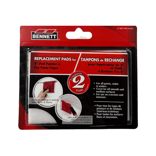 Bennett Replacement Pads for 4" Paint Edger PAD Painter