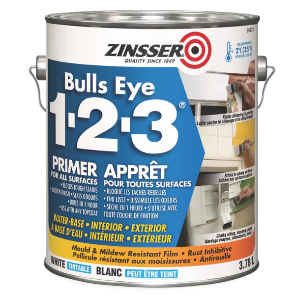 Bulls Eye 1-2-3 Water-Based Primer