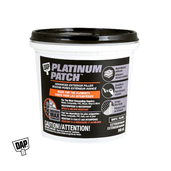 DAP Platinum Patch Advanced Exterior Filler (946mL)
