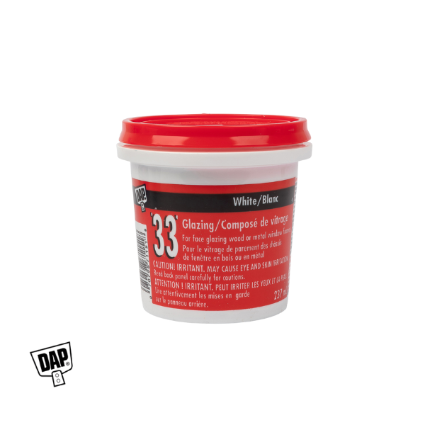 Dap 33 Window Glazing White