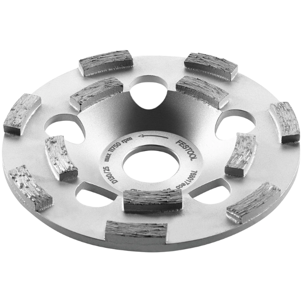 Festool Diamond Disc DIA HARD-D130-ST | Grinding on Concrete Removal of Epoxy | RG 130 | 499972