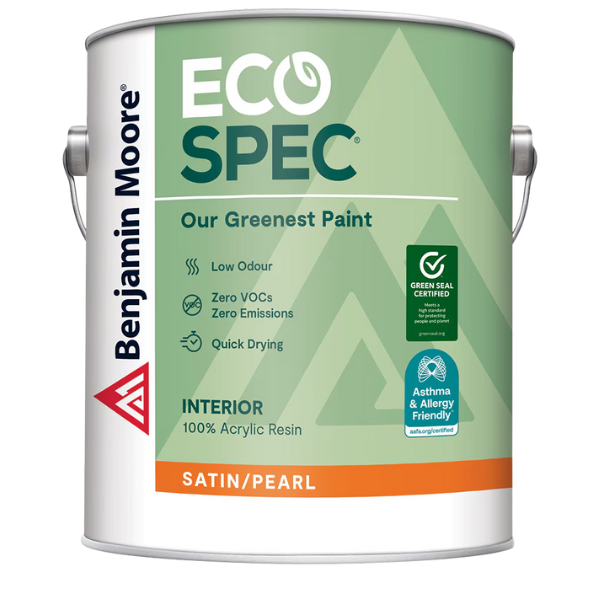 Eco Spec® Interior Latex Paint - Satin/Pearl, Y375