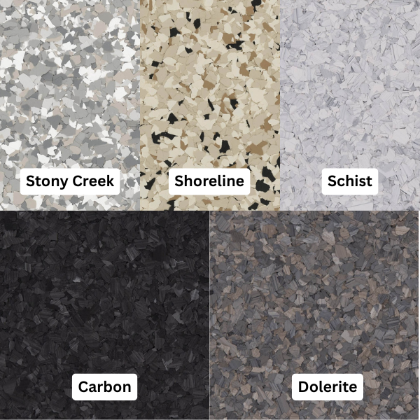 Enviro Decorative Flake Blend – Epoxy Floor Flakes
