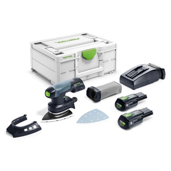 Festool Cordless Delta Sander DTSC 400 3,0 I-Plus, 577513 | Precision Corner & Detail Sanding