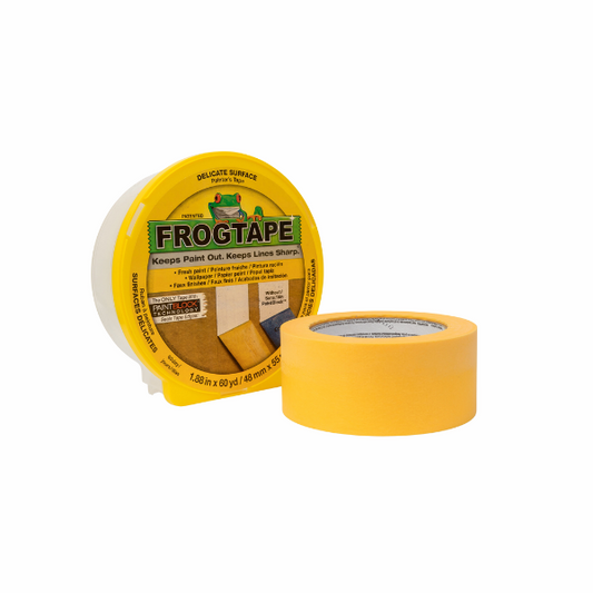 FrogTape, Delicate Surface, 0.94 in X 60 yd, 1.41 in X 60yd, 1.88 in X 60 yd