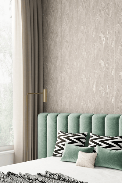 Wallpaper Indra - Khrôma by Masureel Wallpaper Collection Agathe