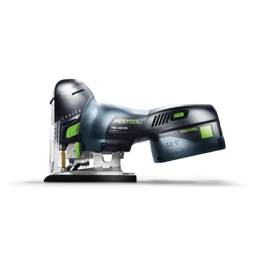 Festool, PSC 420 HPC 4,0 EBI-Plus CARVEX, Cordless Jigsaw with Batteries and Charger, 576527