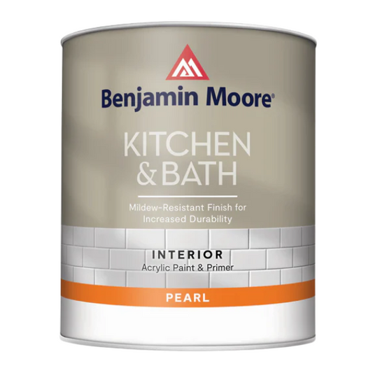 Benjamin Moore Kitchen and Bath Pearl/Satin Paint - Y322