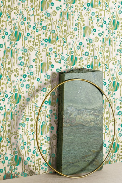 Wallpaper Mildred - Khrôma by Masureel Wallpaper Collection Agathe