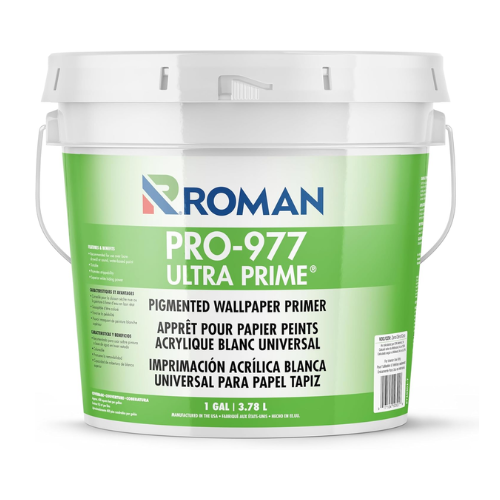 Roman PRO-977 Ultra Prime Wallpaper Primer | Acrylic Wallcovering Primer