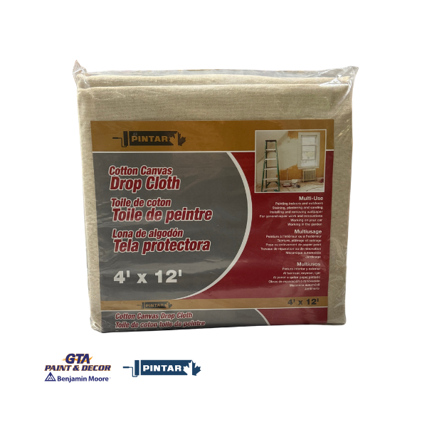 Pintar Cotton Canvas Drop Cloth (4' X 12')
