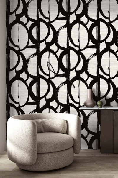 Seabrook Designs TH91710 Wallpaper – Silhouette | Contemporary Abstract Type II Vinyl Wallcovering