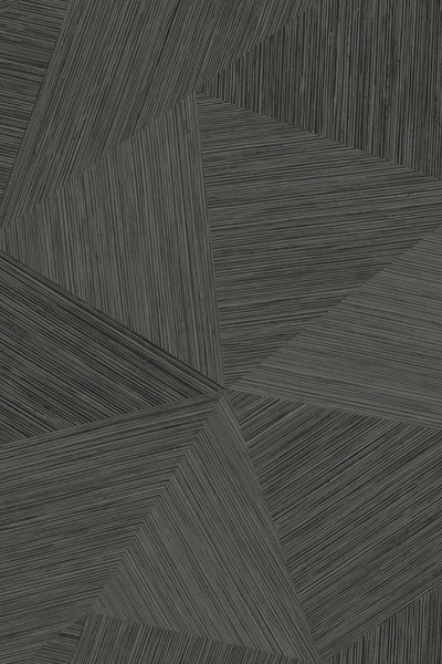 Seabrook Designs TH92500 Wallpaper – Charcoal | Contemporary Geometric Type II Vinyl Wallcovering
