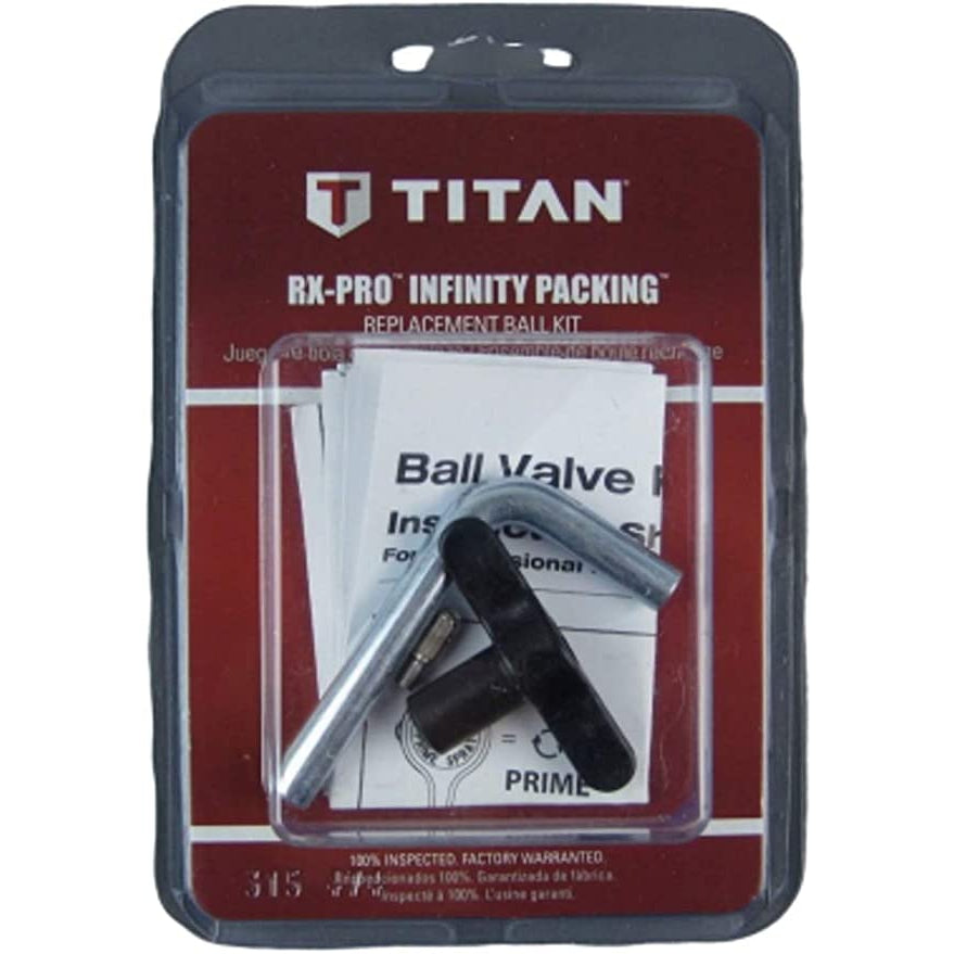 Titan RX-Pro & RX-Apex Ball Valve Kit, part number 0538221